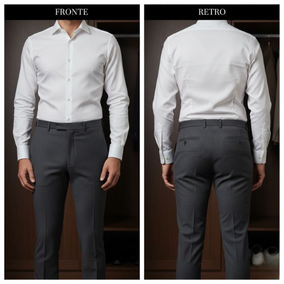pantaloni eleganti elasticizzati