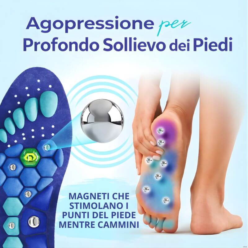 Solette magnetiche per agopressione