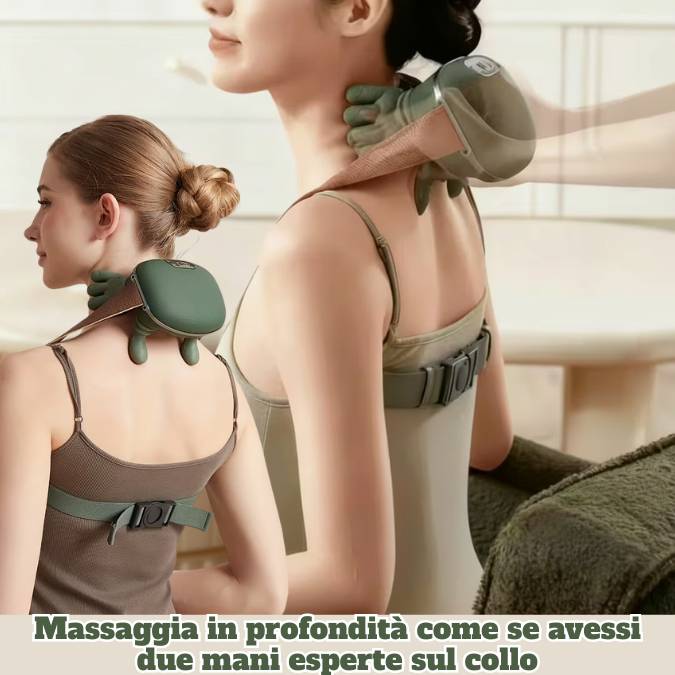 Neck hands massager