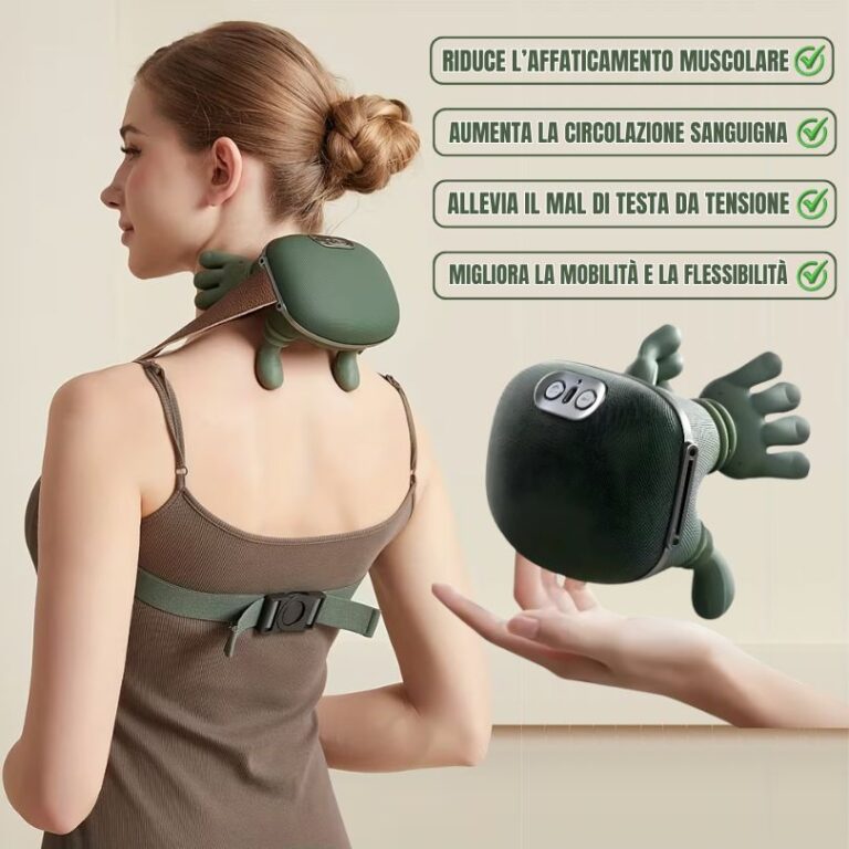 Neck hands massager