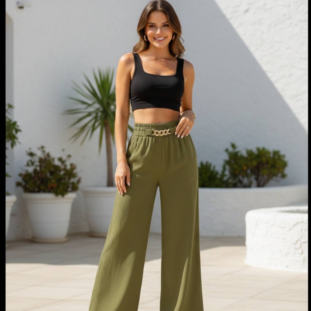 pantaloni palazzo donna